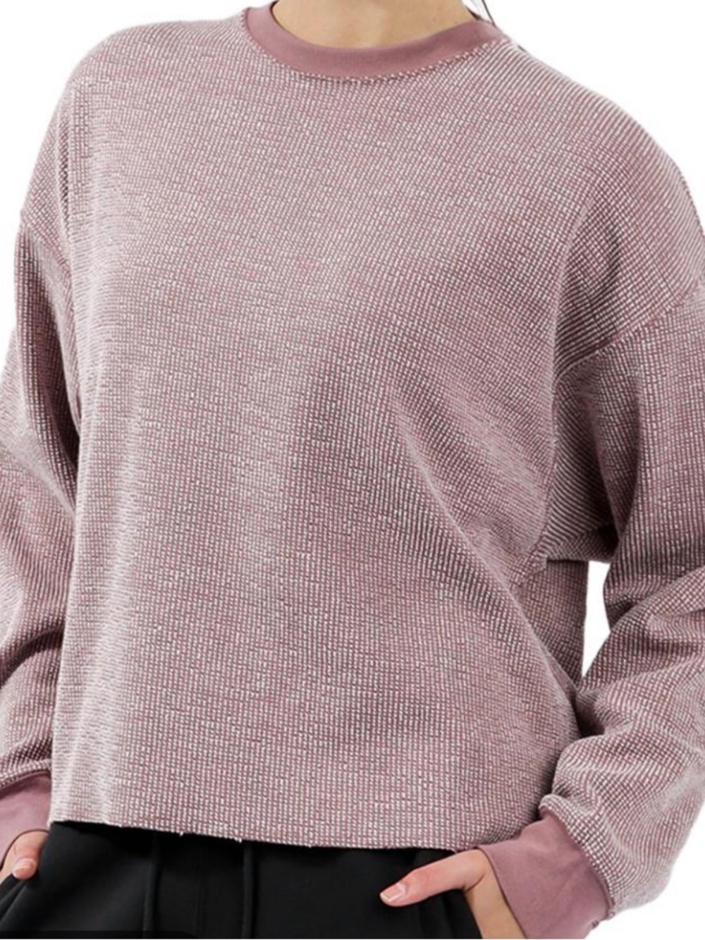 Nike Women's Dusty Mauve Crewneck Sweatshirt